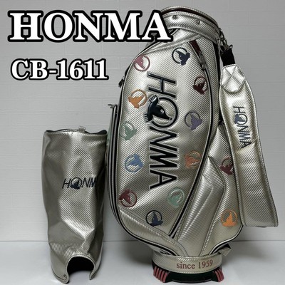 HONMA Emaille Golftasche Carry Cart Caddy Bag selten Japan gebraucht