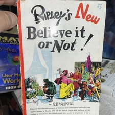 RIPLEY'S NEW BELIEVE IT OR NOT! By Robert Ripley 1950 The Ice Wedding