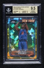2024 Chrome Sapphire Edition Gold 20/50 Latrell Sprewell #4 BGS 9.5 GEM MINT 3hd