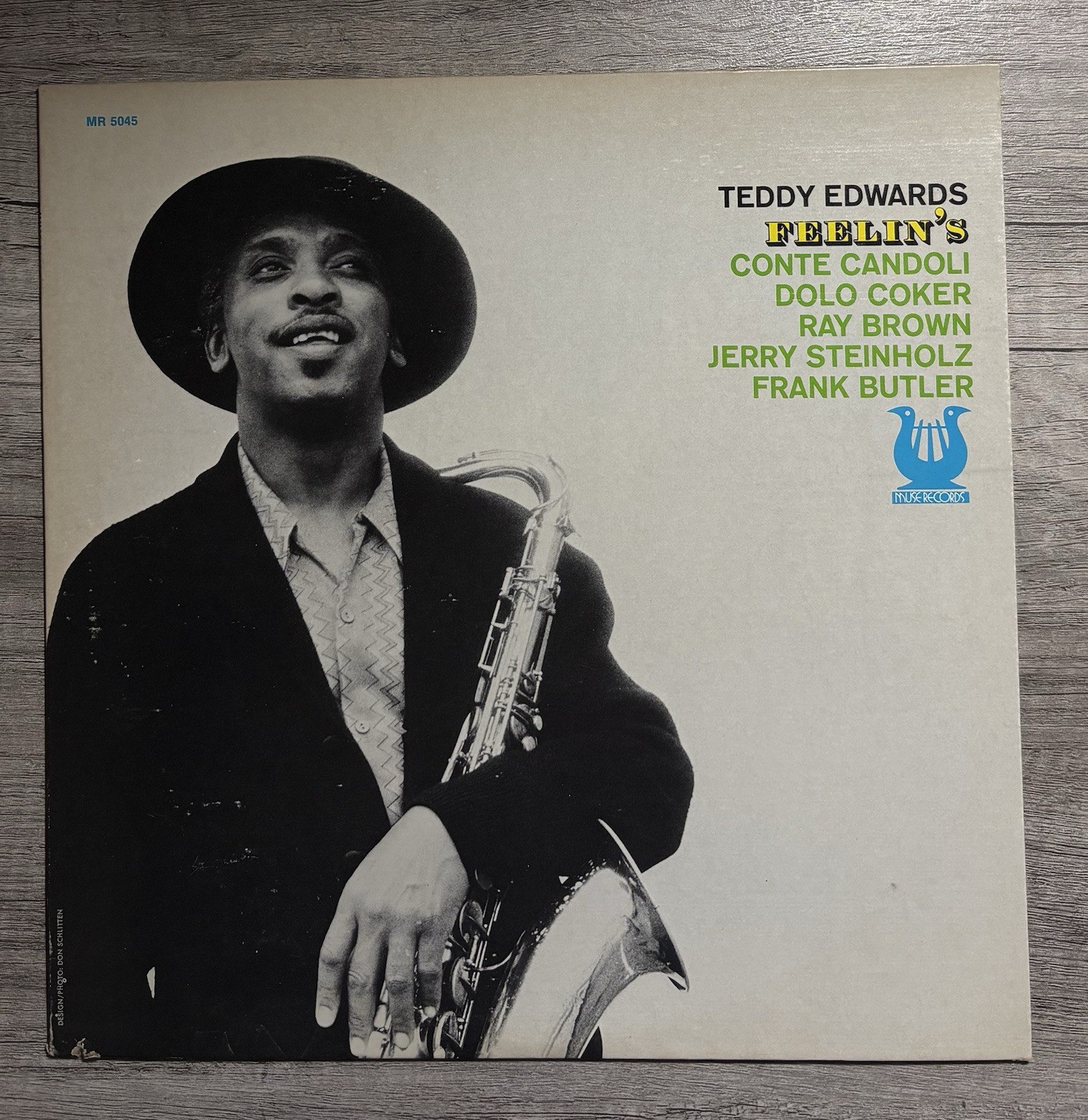 Teddy Edwards - Feelin’s - Muse Records MR-5045 - 1975 Vinyl LP