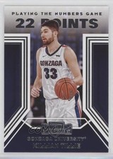 2020 Panini Contenders Draft Picks Playing the Numbers Game Killian Tillie 04k0