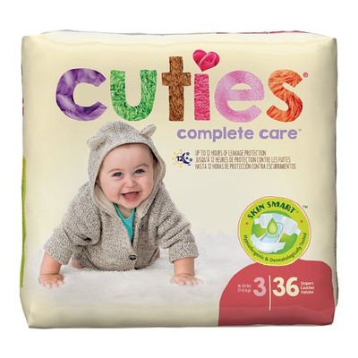 Cuties  Premium Diaper, Size 3