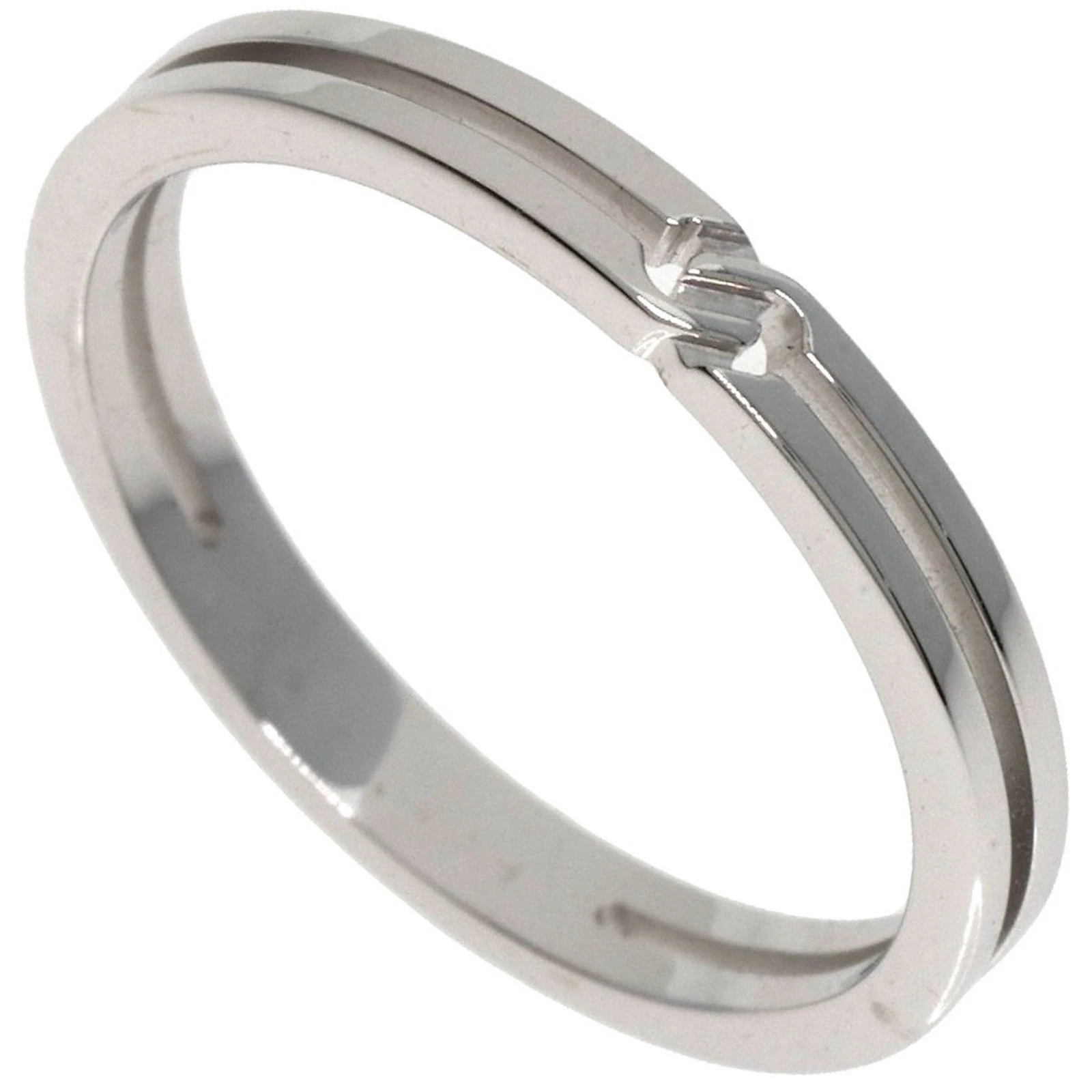 Bague Gucci Infinity argent or blanc bijou authentique