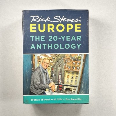 Rick Steves Europe The 20-Year Anthology DVD 17 Disc Set Travel Series Box New
