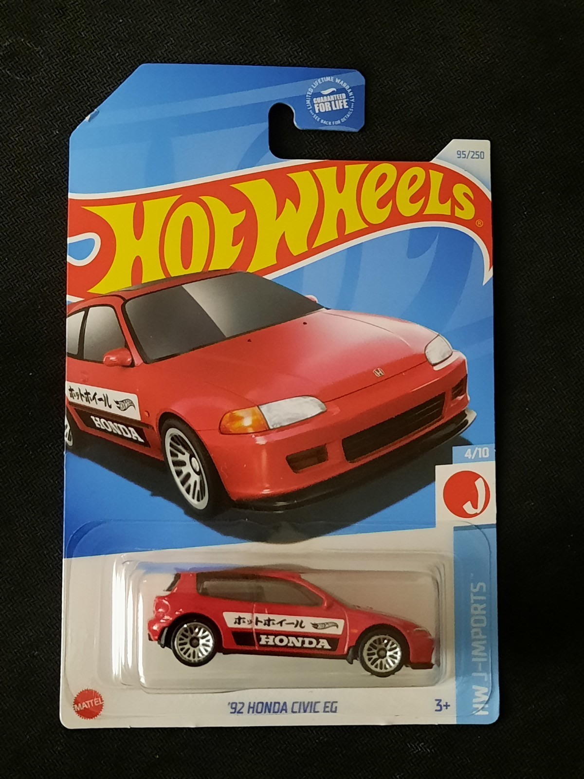 2024 Hot Wheels 92 Honda Civic EG c