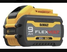 DEWALT FLEXVOLT 9Ah Lithium-Ion Battery 20V/60V Yellow Power Tool