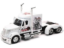 Tractor camión International Lonestar blanco "PBR Professional Bull Riders" 1/43 D