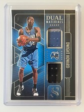 2024-25 Panini Silhouette Dual Materials Dwight Howard #DMA-HOW Game Worn