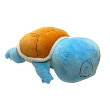 Pokemon 18" Sleeping Squirtle Plush Pillow Buddy 2022 Nintendo Game Freak Squish