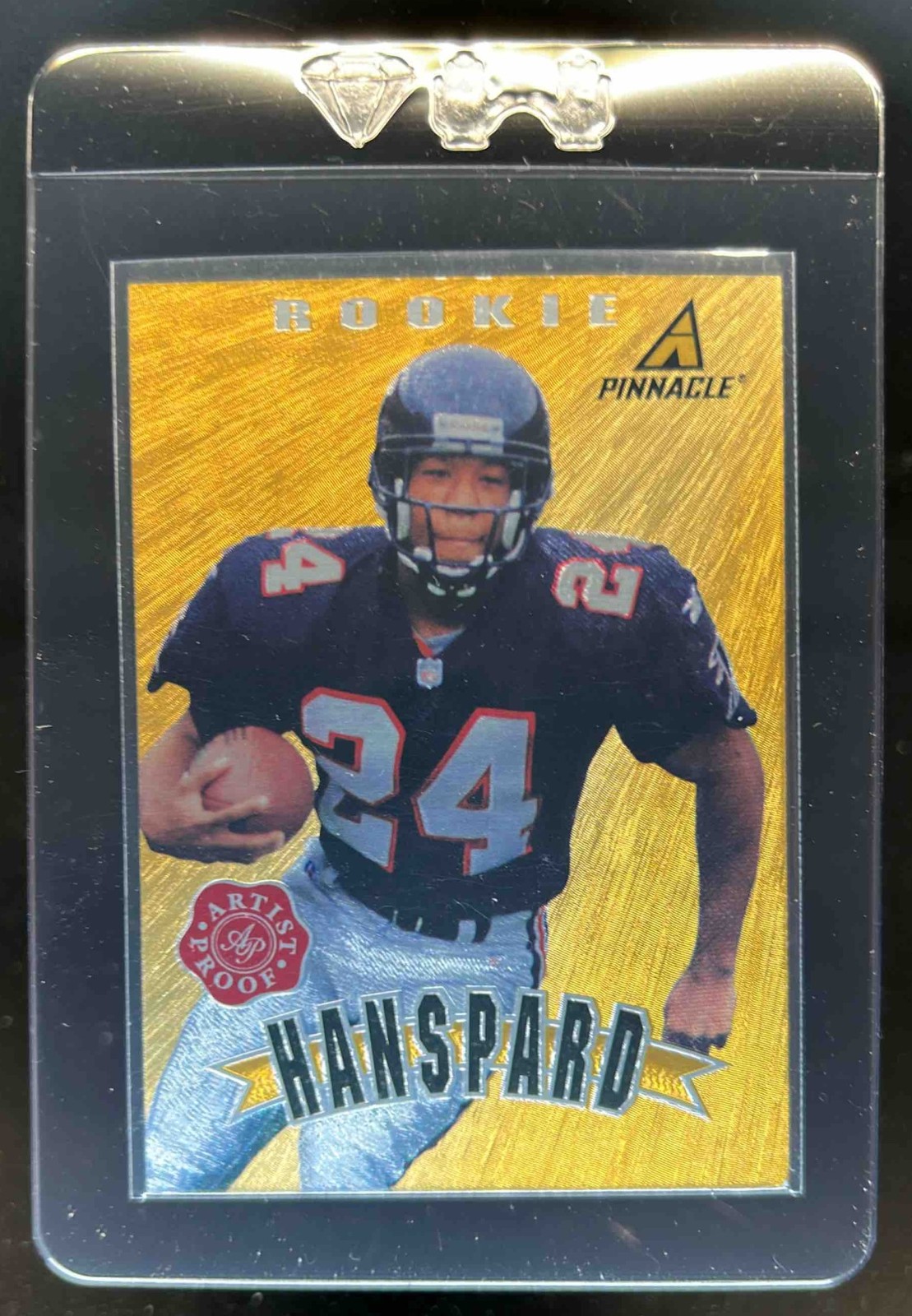 Byron Hanspard Pinnacle Artist Proofs #P68 Base