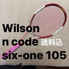 Wilson Ncode Six-One 105 Federer Generation Hard Tennis Japan Ship