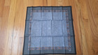 Carlo Di Gregorio Handkerchief Scarf Green Cotton Paisley Pocket Square Italy  — photo 3