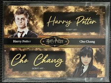 2025 KAKAWOW COSMOS Harry Potter Trading Cards-3/10-Dual Script Art Gold Card