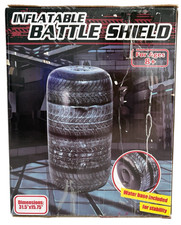New Battle Zone Shield Tire Stack Water Base Inflatable Game Accessory