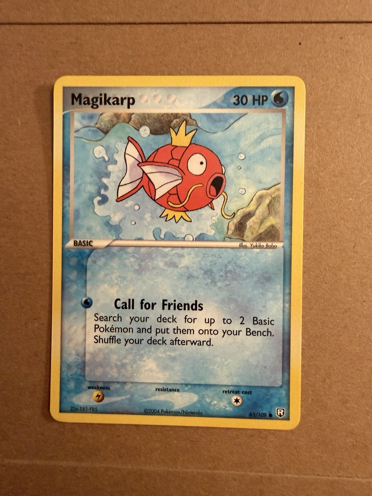 Magikarp 65/109 2004 Team Rockets Returns LP+