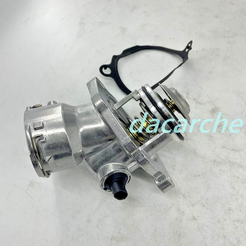 Engine Coolant Thermostat Assembly For Mercedes C300 C350 E350 ML350 A2722000415 - Imagem 2 de 4