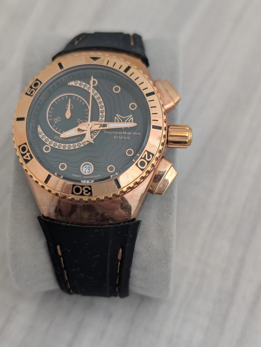 TechnoMarine Men 200 m (20 ATM) Water Resistance Wristwatches for