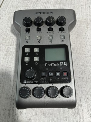 Zoom PodTrak P4 Portable Digital Recorder P4