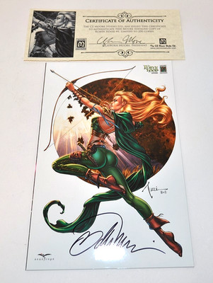 Grimm Fairy Tales presents Robyn Hood #1 Bill TUCCI SIGNED Moore Editions LE 250