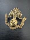 New Listing25th (Frontiersman) Battalion Royal Fusiliers brass other ranks  cap badge. B98