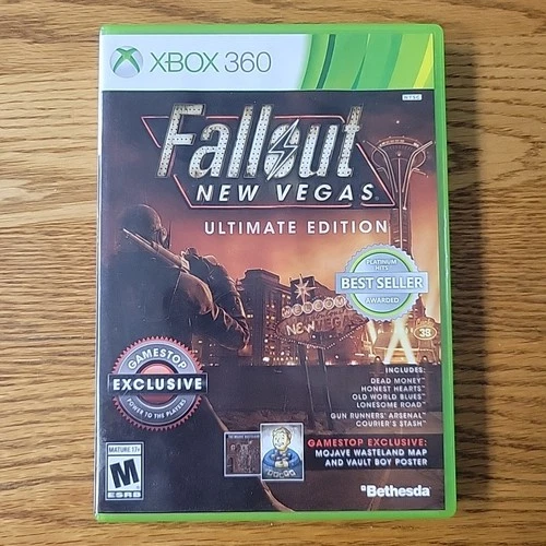 Fallout: New Vegas Ultimate Edition Xbox 360, 2012 2 Discs