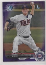 2017 Bowman Draft Chrome Purple Refractor 100/250 Ryley Widell #BDC-64 1u6