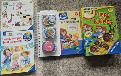 Ravensburger Spielepaket Bücherpaket Kleinkinder 2 Jahre+ Puzzle Magnetbuch