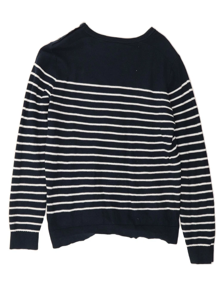 HELLY HANSEN Womens Big & Tall Boat Neck Jumper Sweater UK 18 XL Navy Blue JU01 Foto 2 de 3