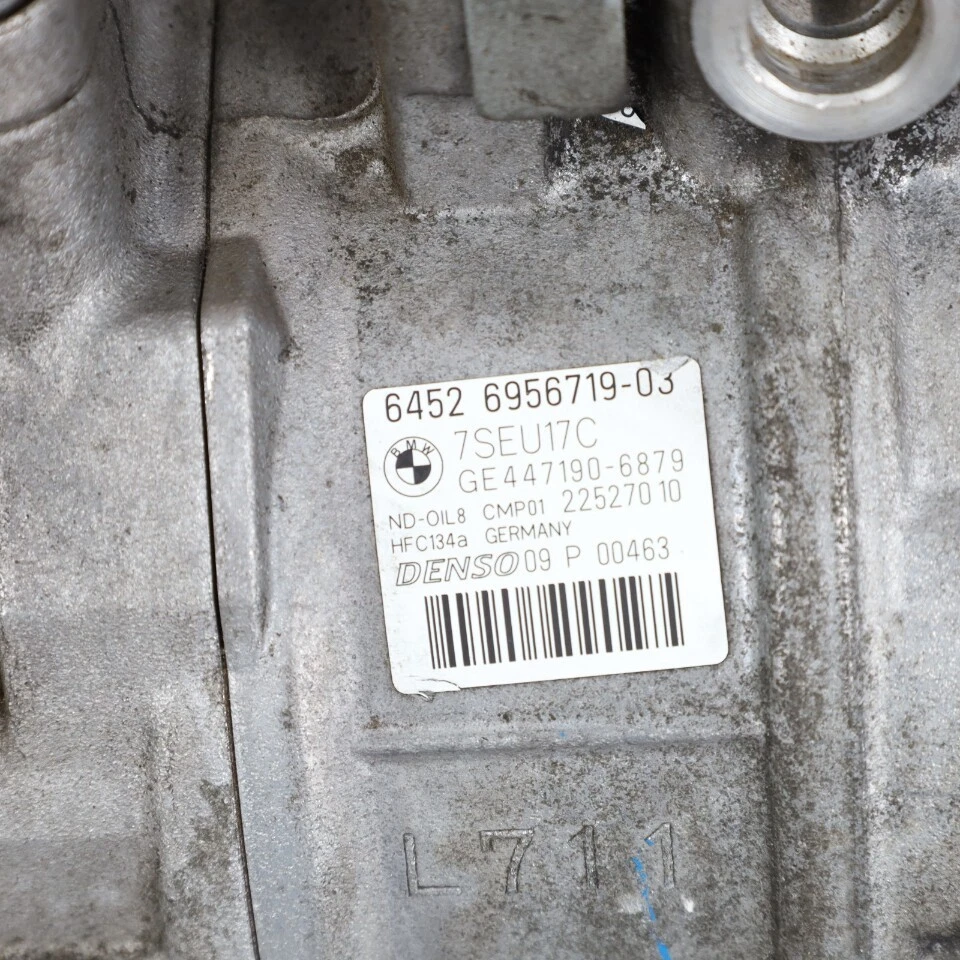 BMW 135i 335i X1 3.0 2008-2013 compresor de aire acondicionado 64526956719 OEM usado Foto 4 de 4