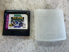 NHL ALL-STAR HOCKEY SEGA GAME GEAR CARTRIDGE WORKS WELL NES HQ