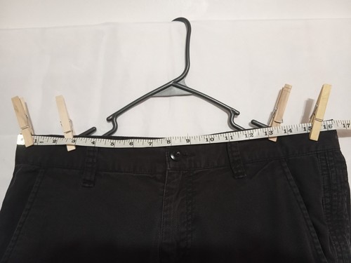 Double Edge Pants Black Women's Size Large 33x32 Japanese Y2K Vintage Bondage - Picture 3 of 9