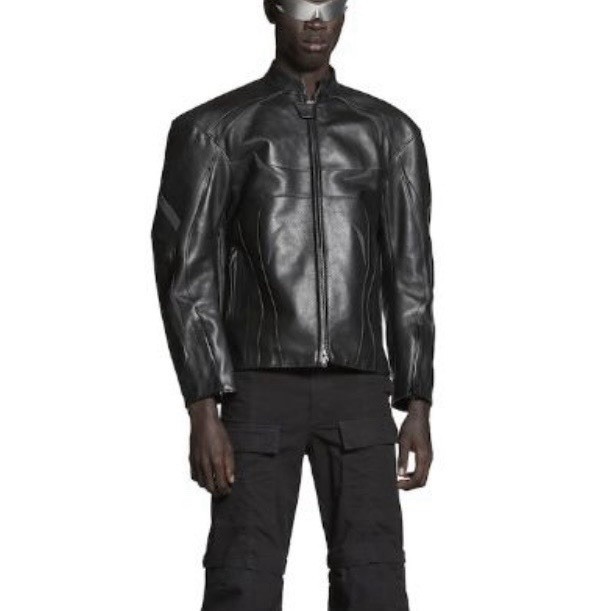 ジャケット・アウター BALENCIAGA leather jacket Balenciaga Leather Racing Jacket In All Sizes | eBay