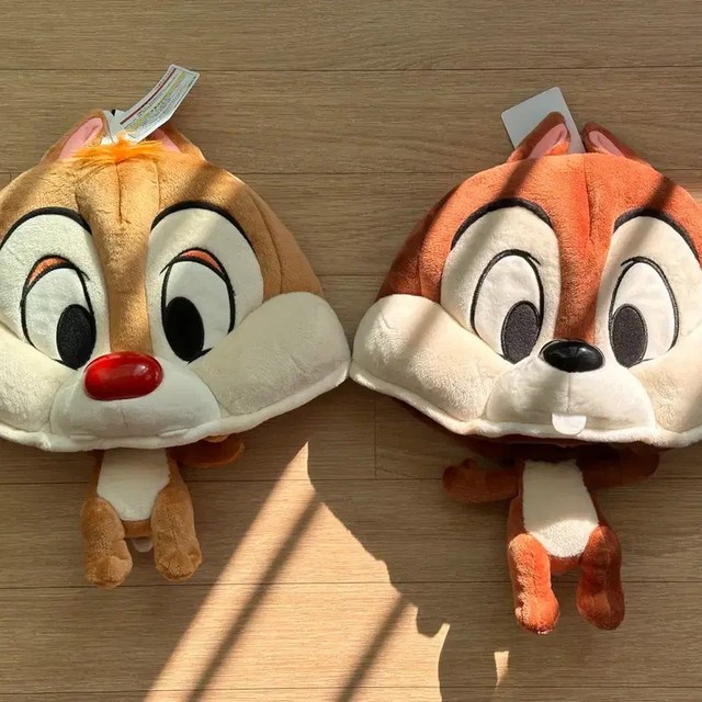 Disneyland Chip and Dale Hat Set New Collectible
