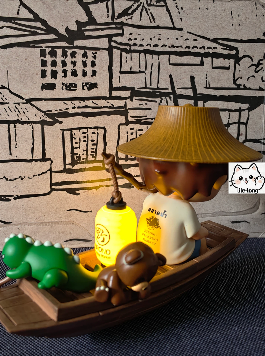 Authentic Hirono Floating Market Figure Toy Gift Limited Figurine