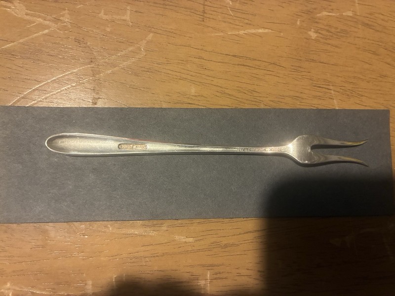 Candlelight By Towle Flatwear Pickle Fork  Sterling Silver 1934-  No Monogram 