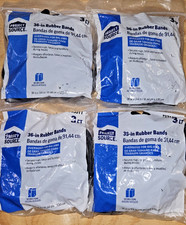 Project Source 36" Rubber Bands 3 Ct 3713511 NEW LOT OF 4,  12 bands total