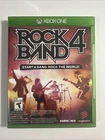 Rock Band 4 (Microsoft Xbox One, 2015) TESTED