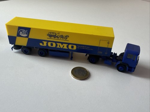 F549 Herpa Albedo MAN F8 GV Partner Jomo Speziallieferant Koffersattelzug - Imagen 5 de 7