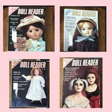 DOLL READER Magazine Lot of 4 Issues from 1989
