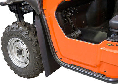 MAIER - 190280 - Mud Flaps - Front - Black Yamaha YXR 660F Rhino 4x4 450F 700FI