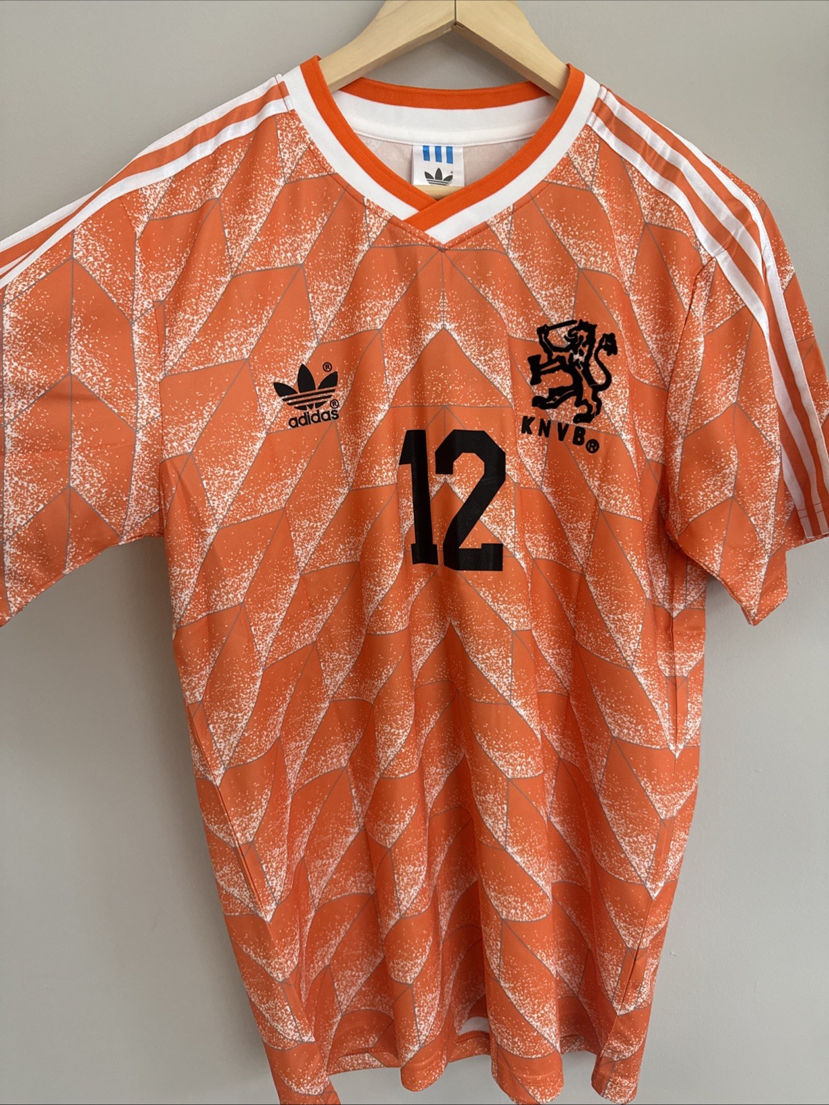 Netherland Home Jersey 1988 Van Basten Size L