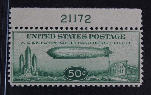 CKStamps: US Air Mail Stamps Collection Scott#C18 Mint H OG
