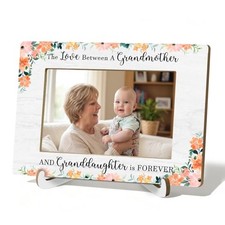 Grandma Gifts from Granddaughter 4x6 Picture Frame, Grandma Granddaughter
