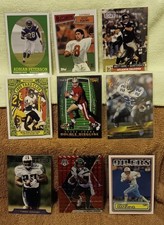 Steve Young RC Adrian Peterson RC Edgerrin James RC Walter PAYTON LOT NFL CARDS