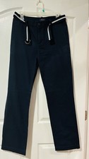 Polo Ralph Lauren Navy Chino Pants With Belt Boys Size 20