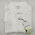 Tommy Armour Golf Polo Shirt Short Sleeve Dri-Logic Large White NWT