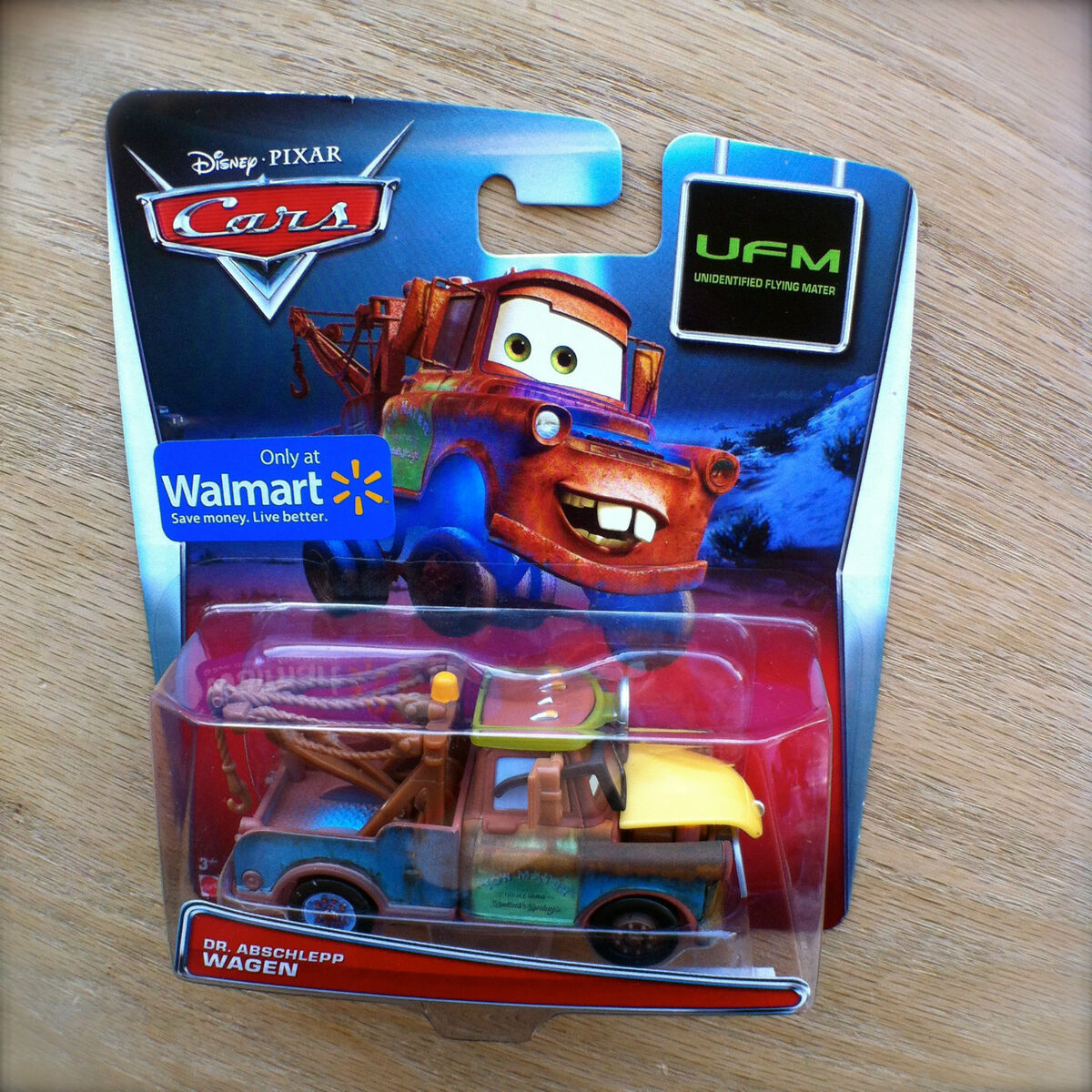 DR ABSCHLEPP WAGEN MATER マテル Disney PIXAR Cars TOON DR. ABSCHLEPP WAGEN UFM UNIDENTIFIED