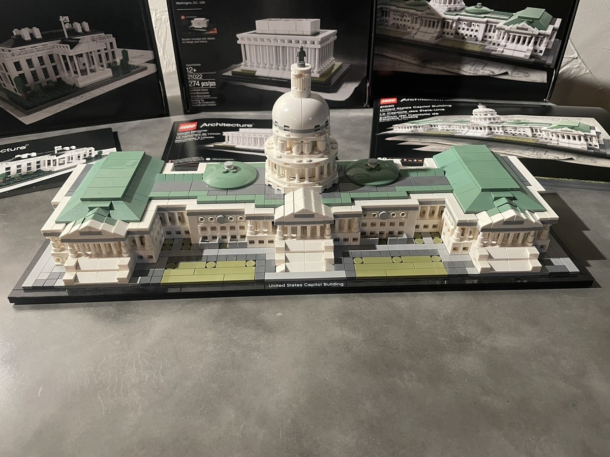 National Mall Washington Dc Lego Congress Building A Full