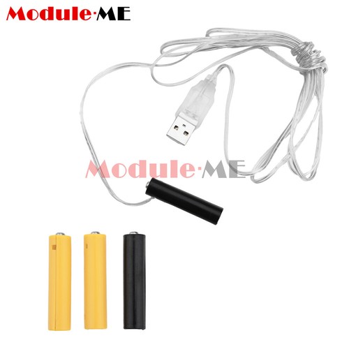 1 set eliminatori batteria USB AAA sostituzione per batterie AAA 4,5 V e 3 V nuovo - Foto 15 di 18
