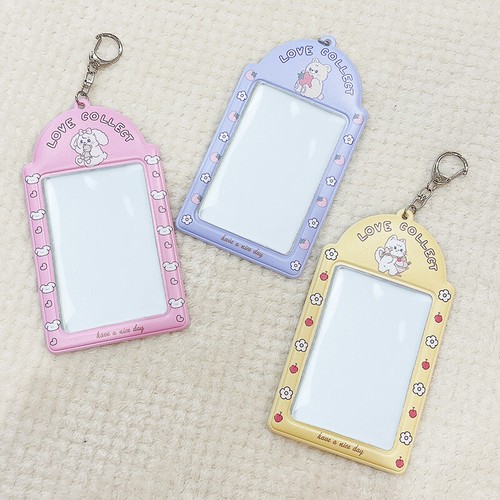 Foto-Taschen-Karten-Schutzhülle Anhänger Kartenhalter Süße Foto-Hülle Weich C8 - Afbeelding 4 van 27